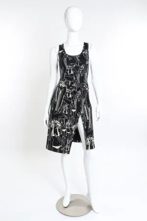 Graphic Tank and Skirt Set