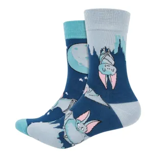 Happy Bats Printed Crew Length Socks