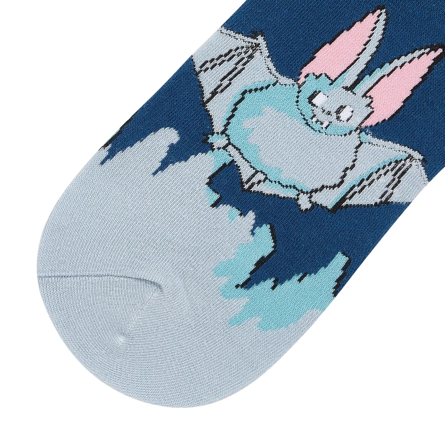 Happy Bats Printed Crew Length Socks