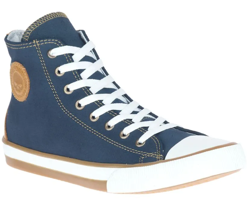 Harley-Davidson® Filkens Blue Leather Sneakers | D93673