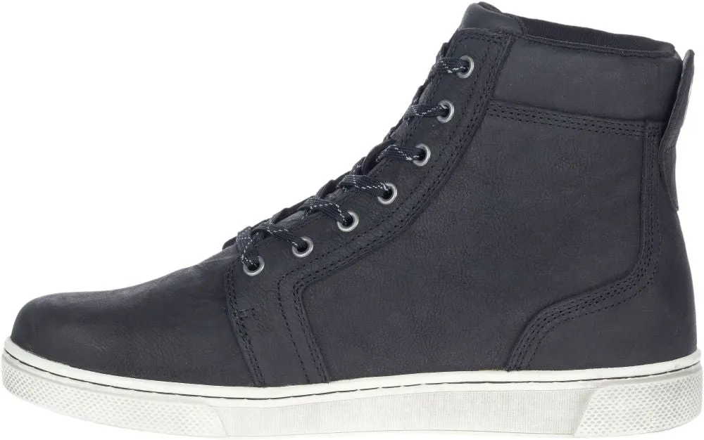 'Harley Davidson' Men's 5" Bateman Sneaker w/Metal Ankle Armor - Black