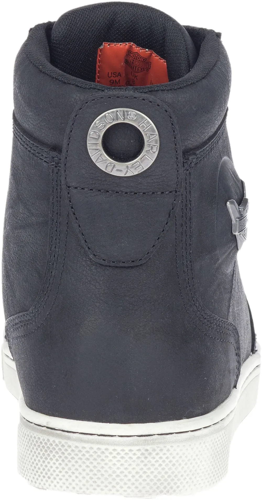 'Harley Davidson' Men's 5" Bateman Sneaker w/Metal Ankle Armor - Black
