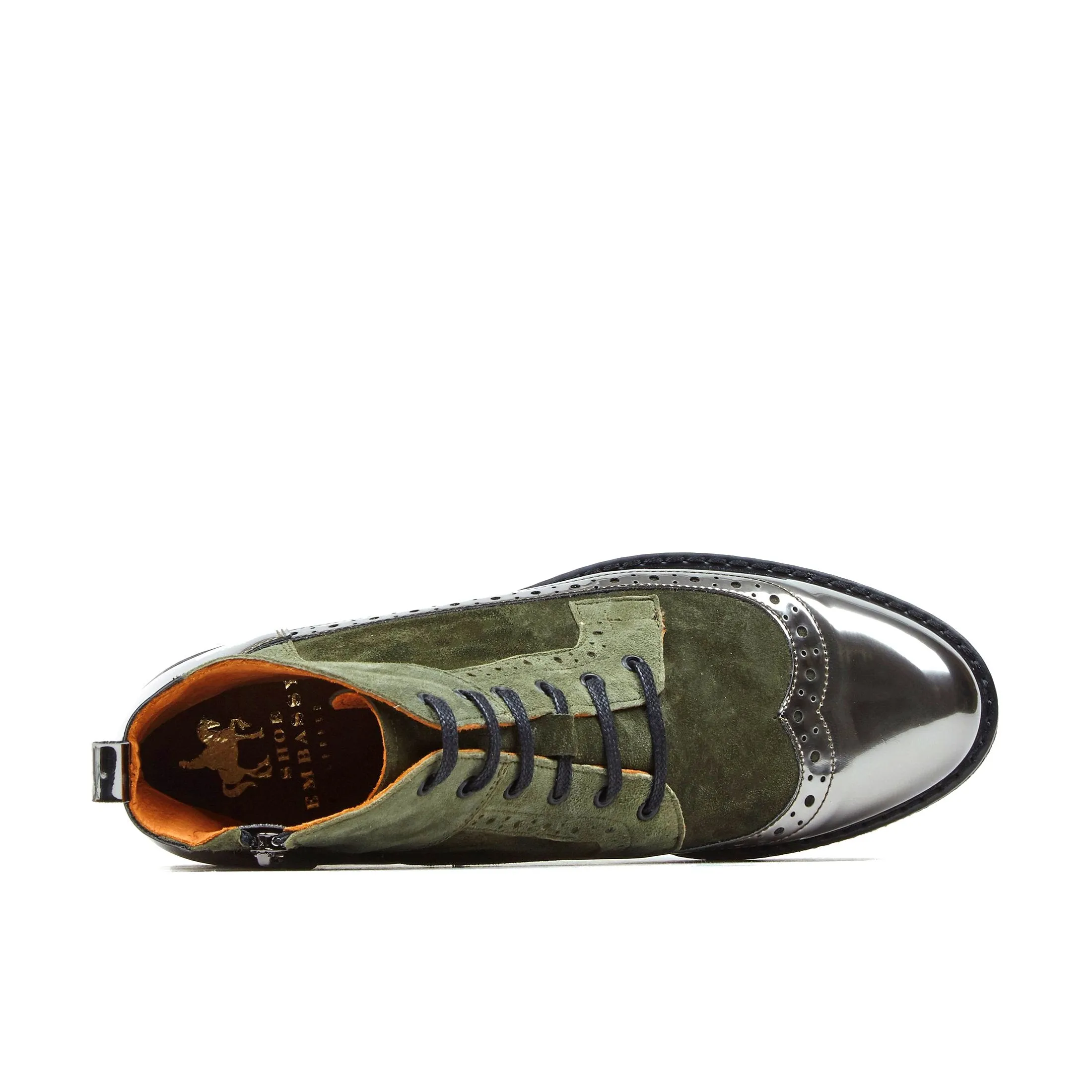 Hatter - Olive Chrome