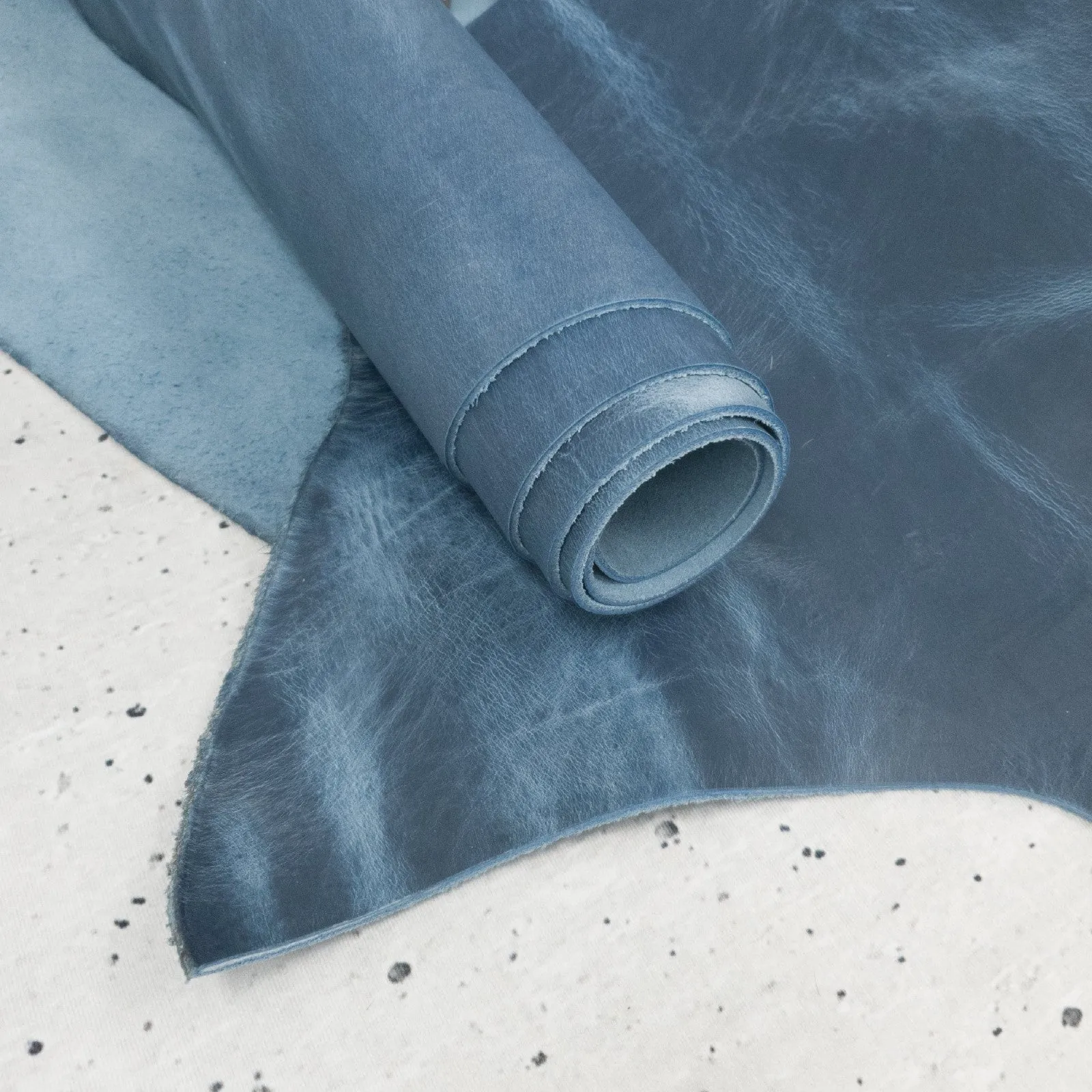 Hillbilly Denim Pull-Up , SB Foot, Limited Stock Sides and Project Pieces 5-6oz Oil Tan hide