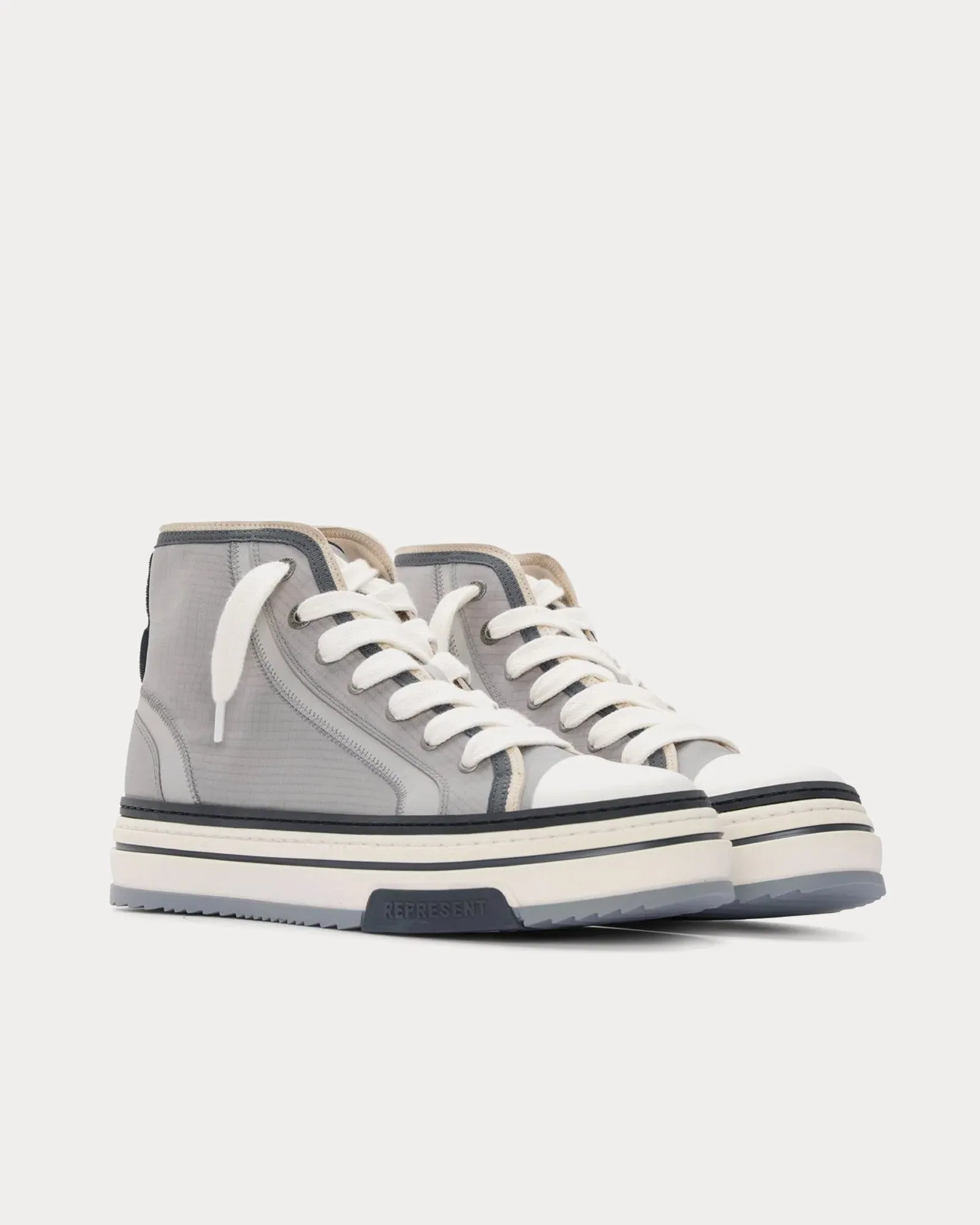 HTN X High Grey High Top Sneakers