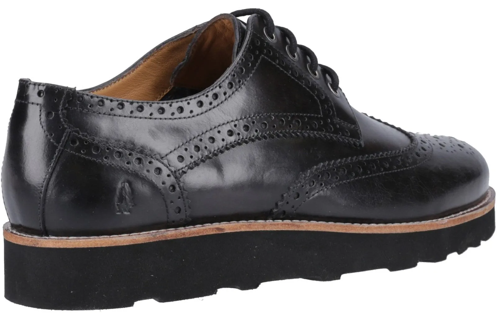 Hush Puppies Kendrick Mens Leather Lace Up Brogue Shoe
