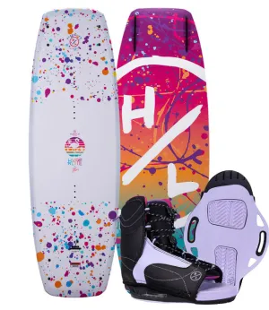 Hyperlite Murray Jr Girls Wakeboard Package with Jinx Boots (2025)
