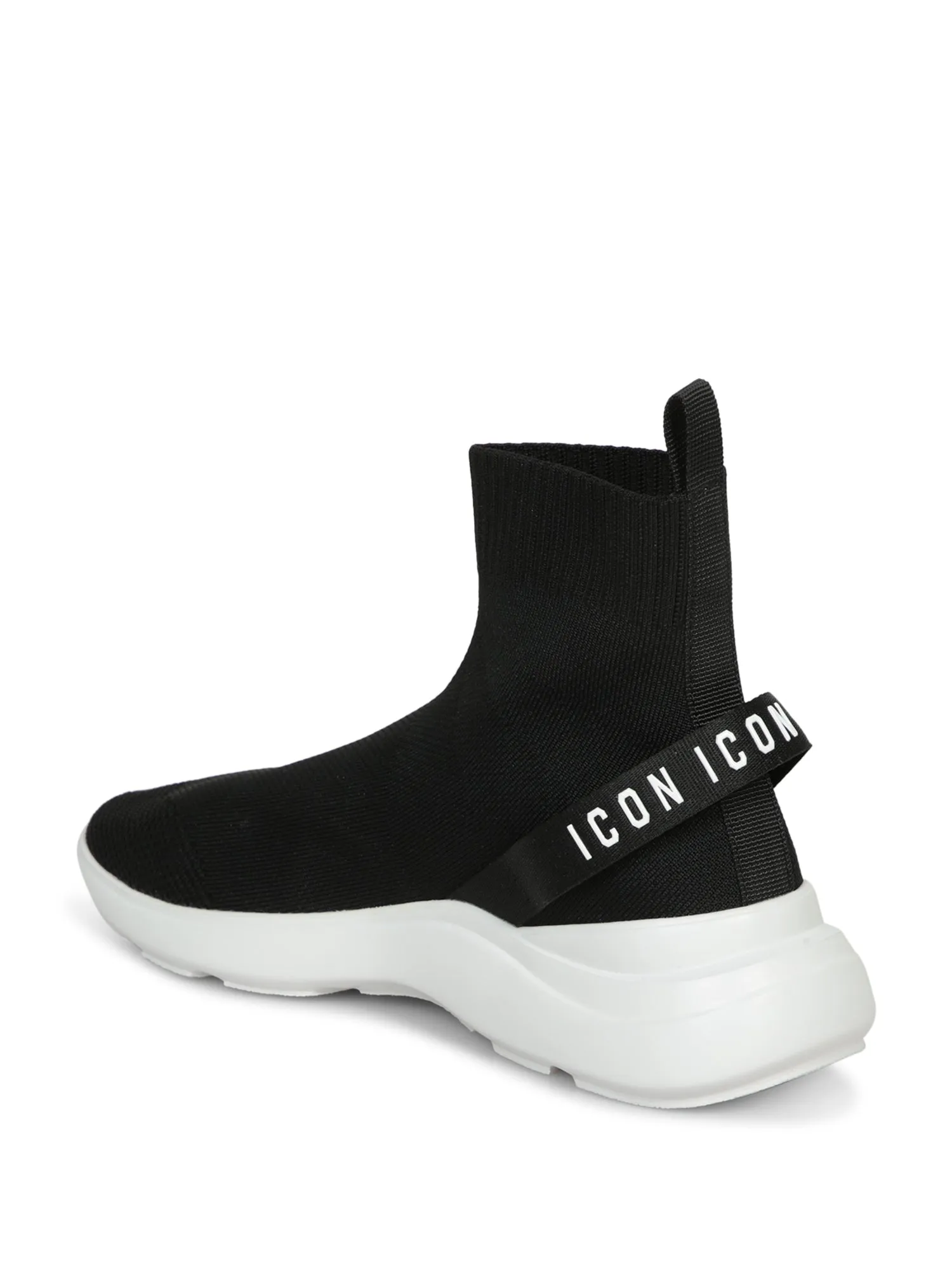 Icon Black Sock Sneakers