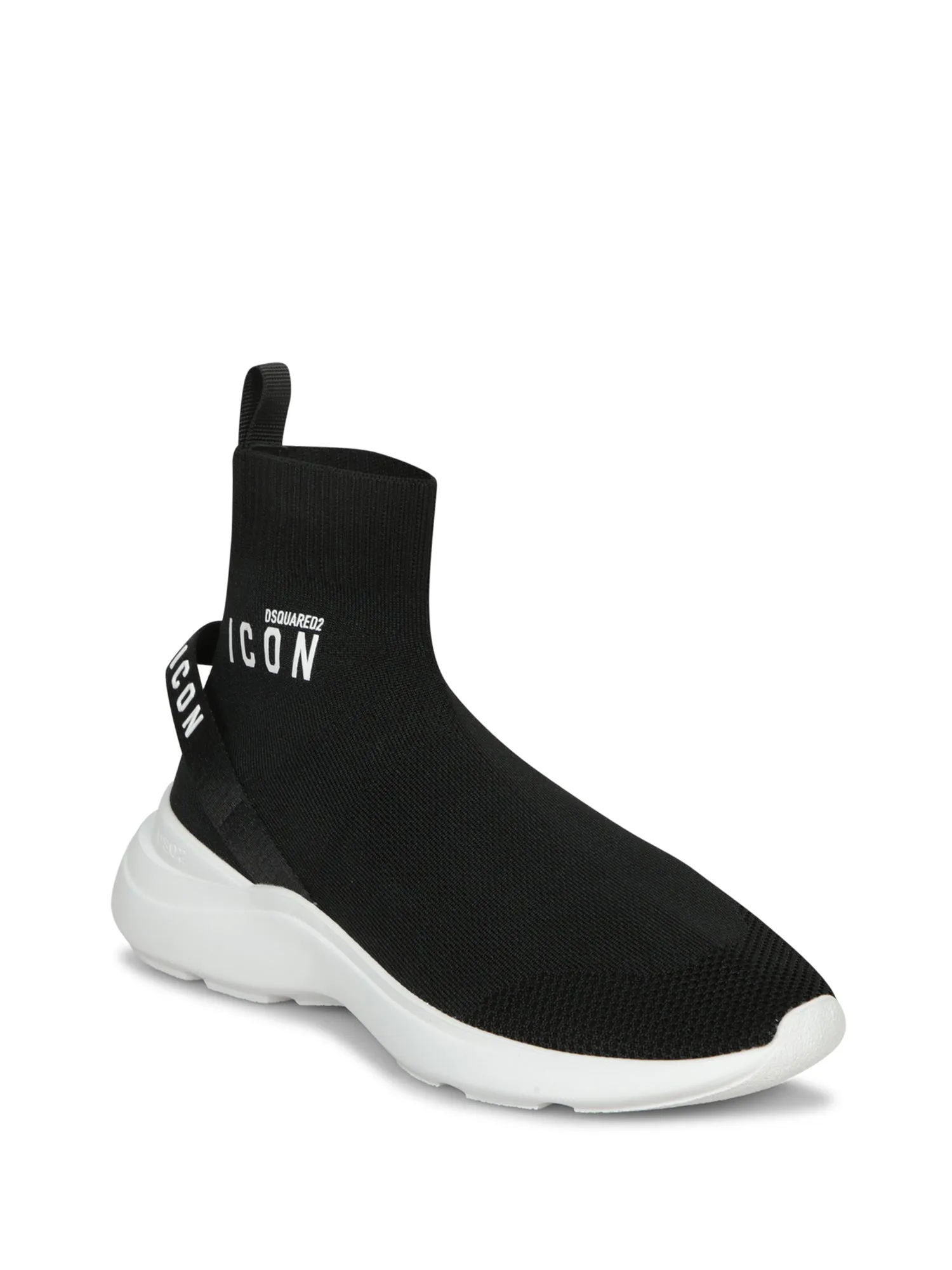 Icon Black Sock Sneakers