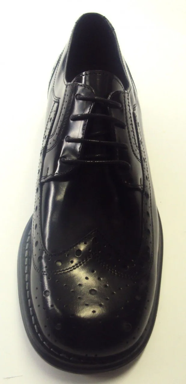 Ikon Original Krombie Leather Brogues in Black