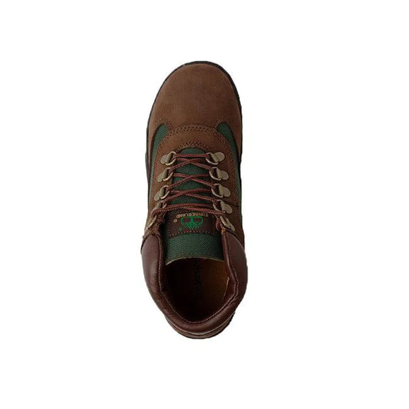 Junior's Field Boots Waterproof Leather And Fabric Mid Boot