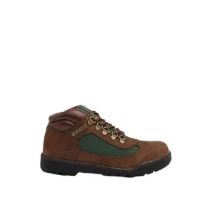 Junior's Field Boots Waterproof Leather And Fabric Mid Boot