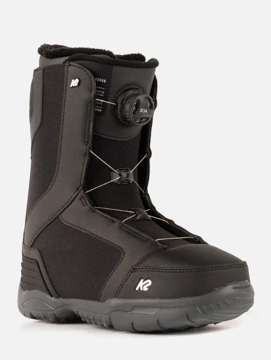 K2 2022 Rosko Snowboard Boots Black