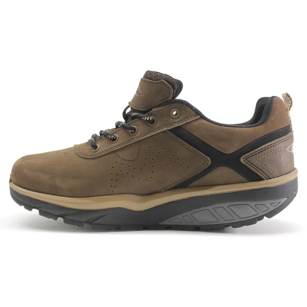 Kibo SYM Nubuck Leather Women's Low-Top Trainers