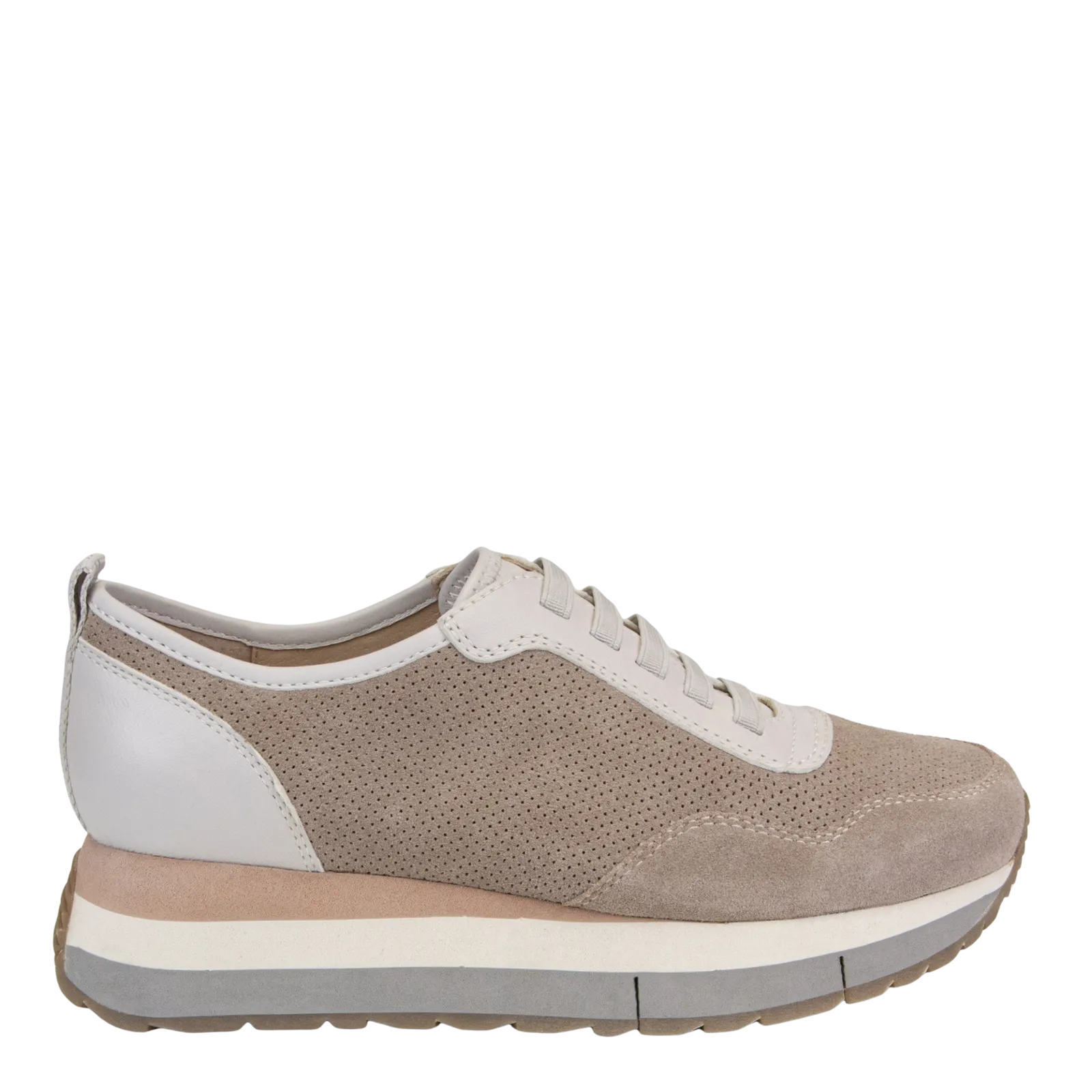 KINETIC in GREY Platform Sneakers