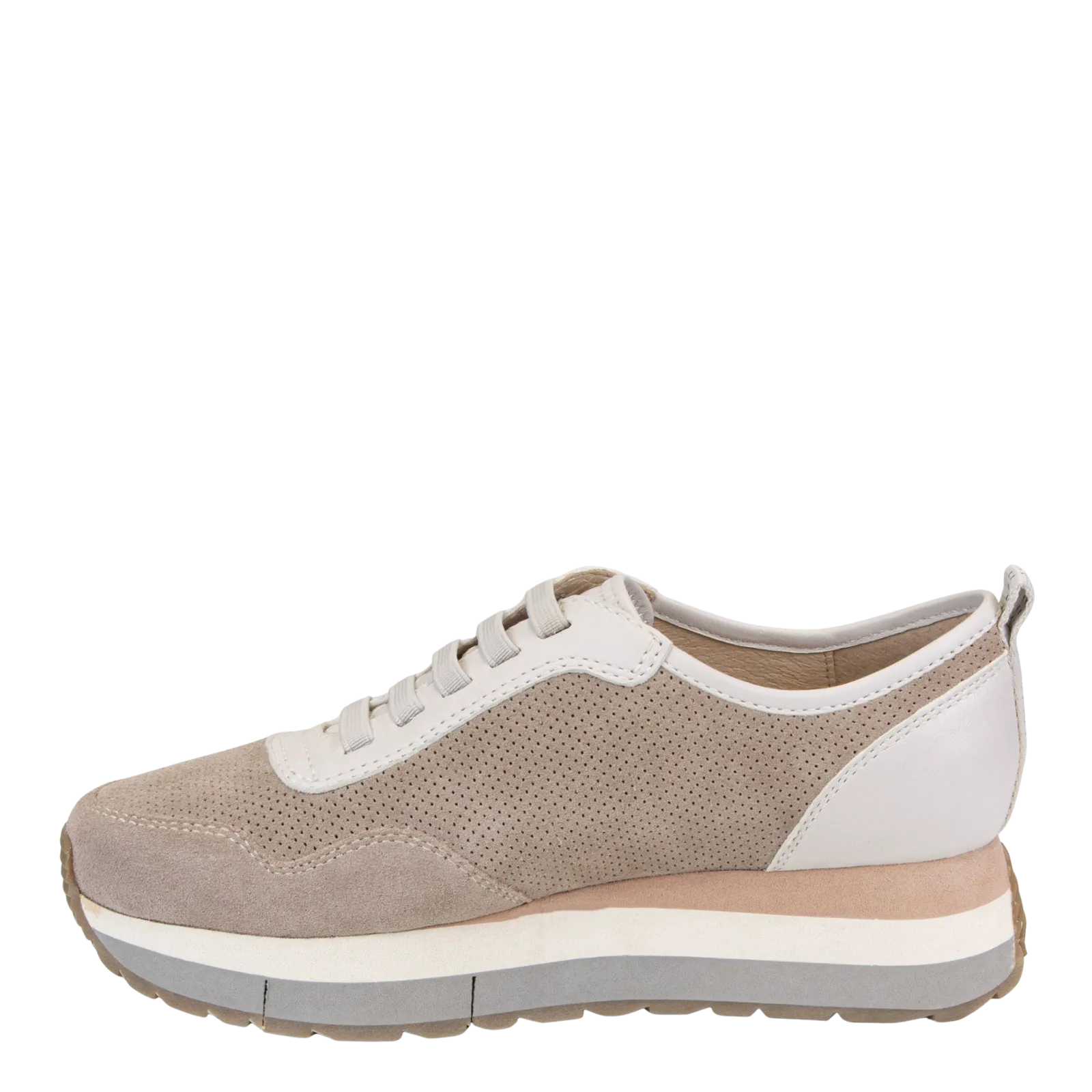 KINETIC in GREY Platform Sneakers