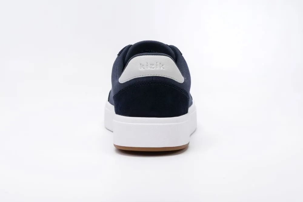 'KIZIK' Unisex Prague Stretch Canvas Sneaker - Dusk Blue