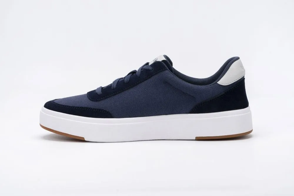 'KIZIK' Unisex Prague Stretch Canvas Sneaker - Dusk Blue