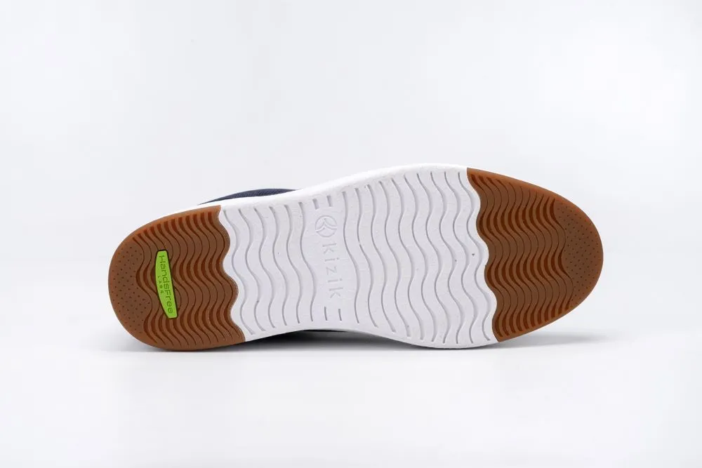'KIZIK' Unisex Prague Stretch Canvas Sneaker - Dusk Blue