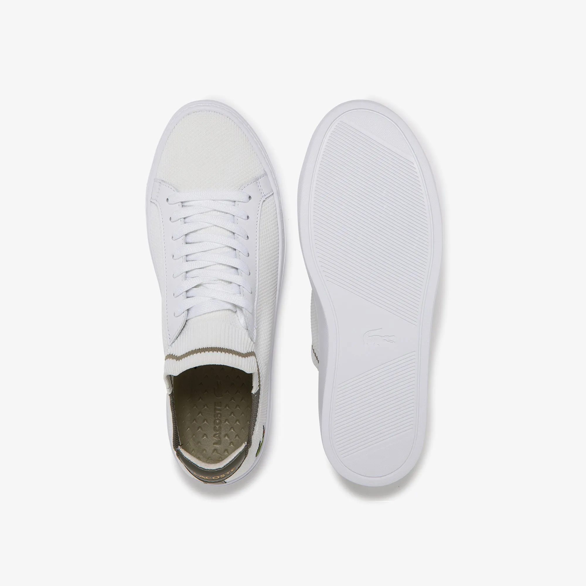Lacoste La Piquee 120 2 Cma Sneakers - Navy Blue/Mother Of Pearl-Twine
