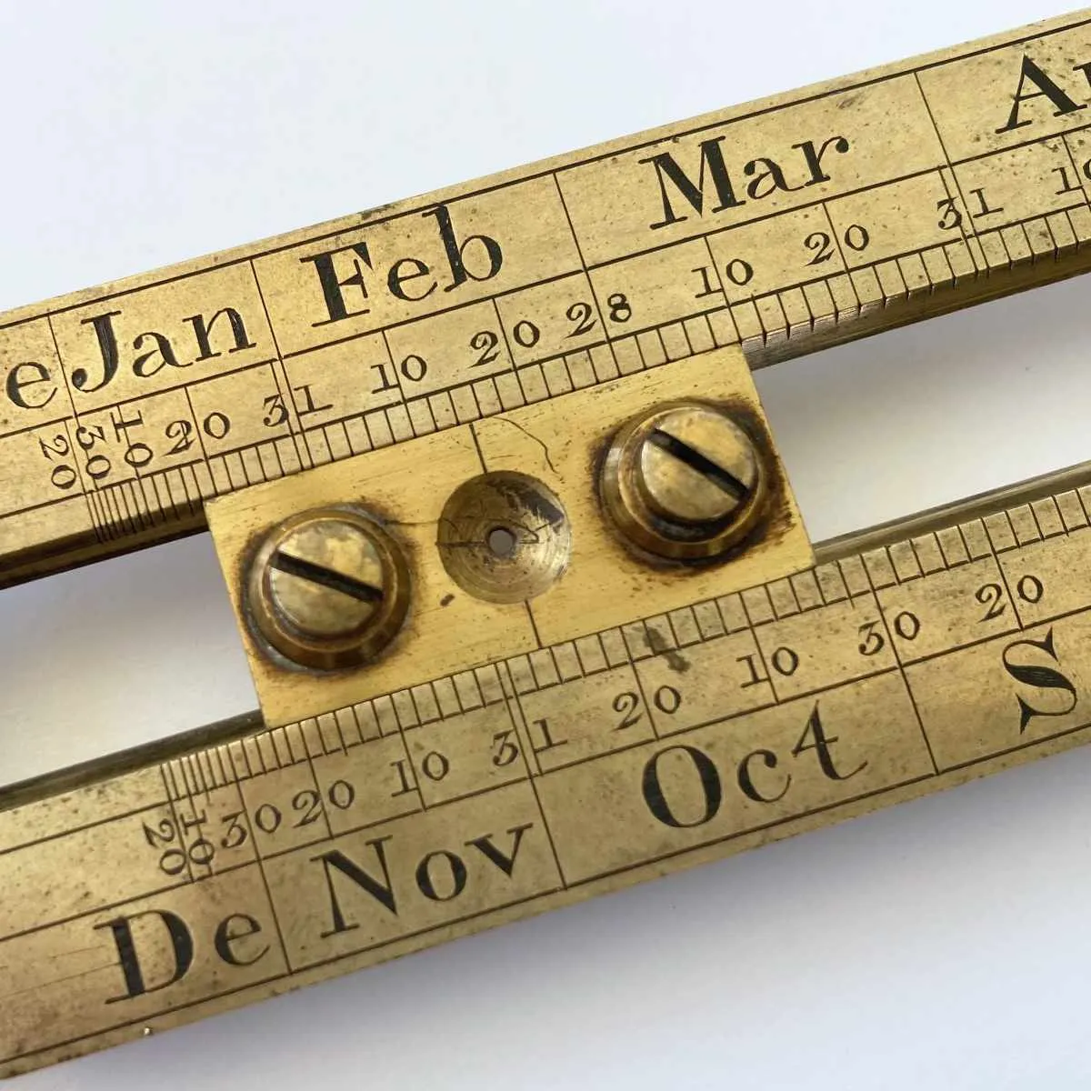 Large Eighteenth Century Universal Equinoctial Ring Dial by Dollond London
