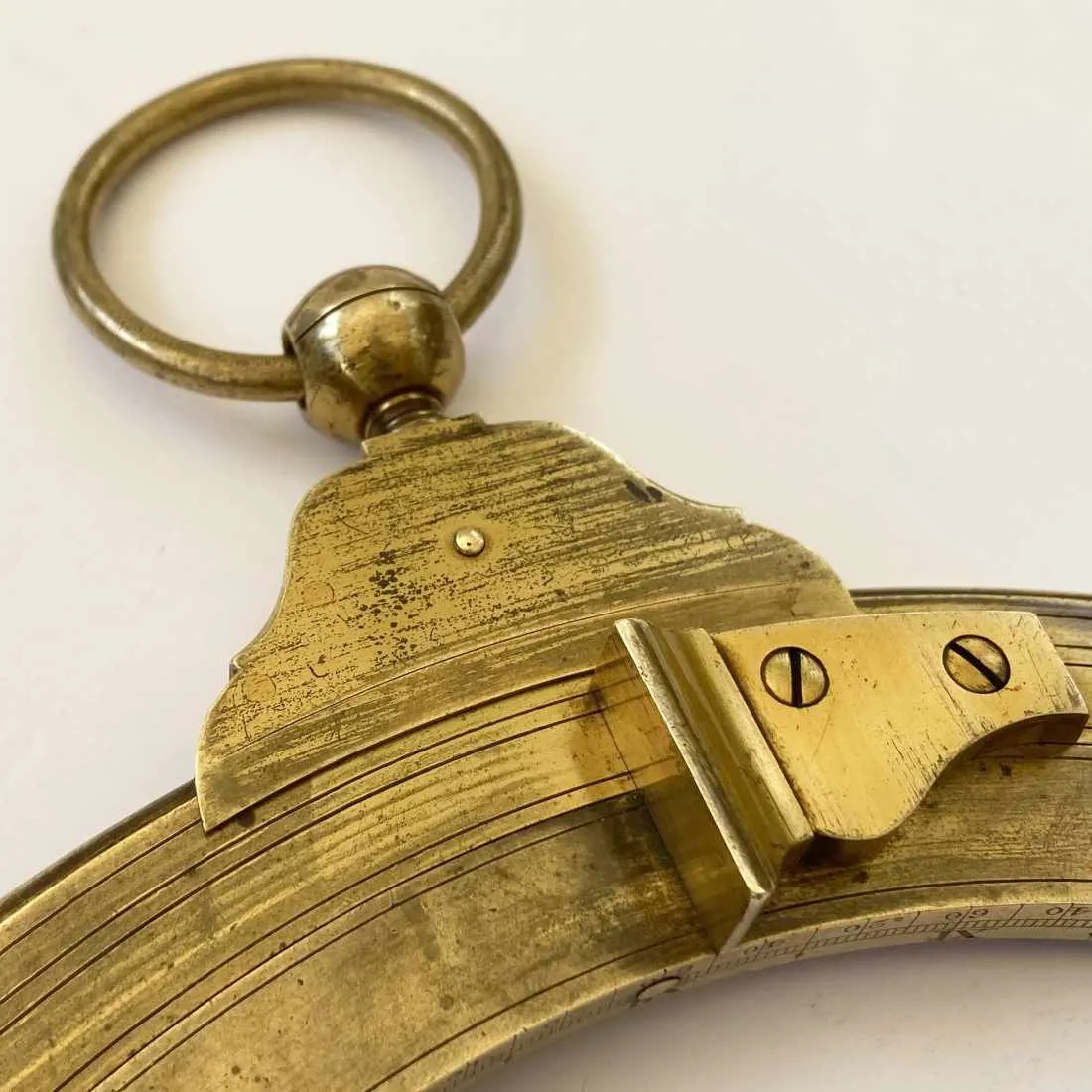 Large Eighteenth Century Universal Equinoctial Ring Dial by Dollond London