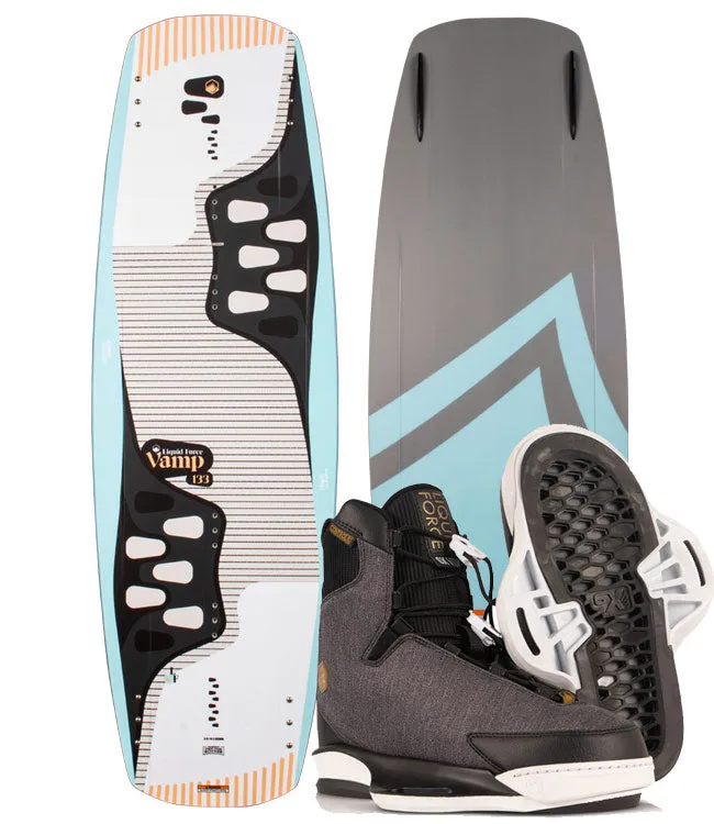 Liquid Force Vamp Wakeboard Package with Vida Boots (2022)
