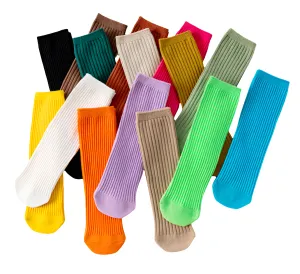 Little Kids Girls Boys Slouch Crew Socks