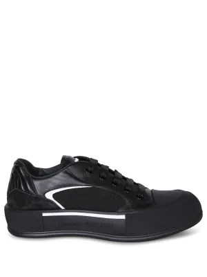 Low black/white sneakers