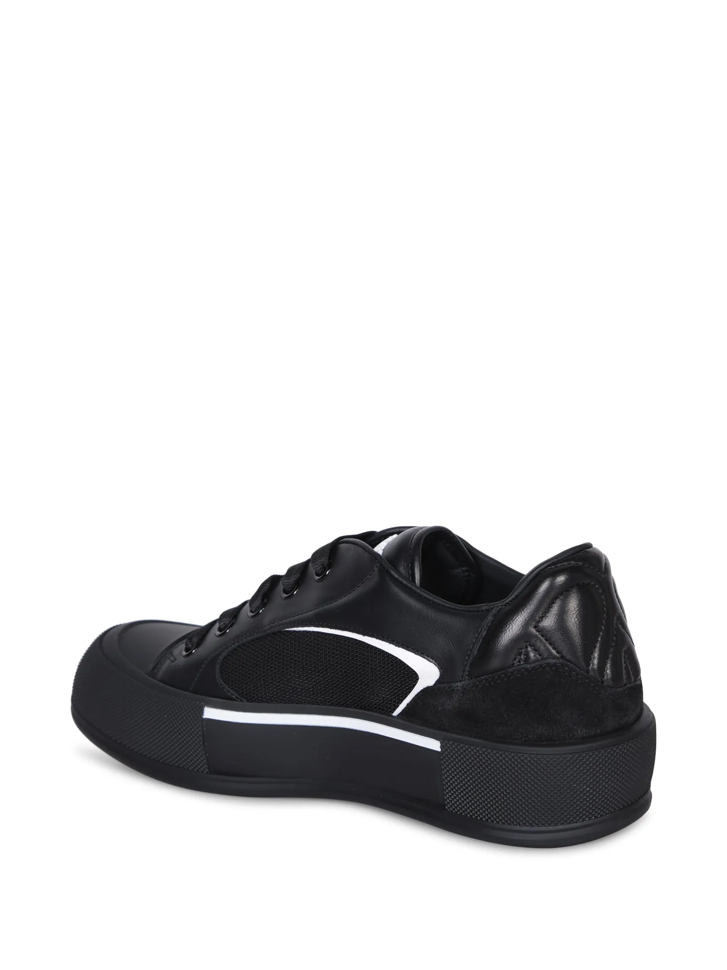 Low black/white sneakers