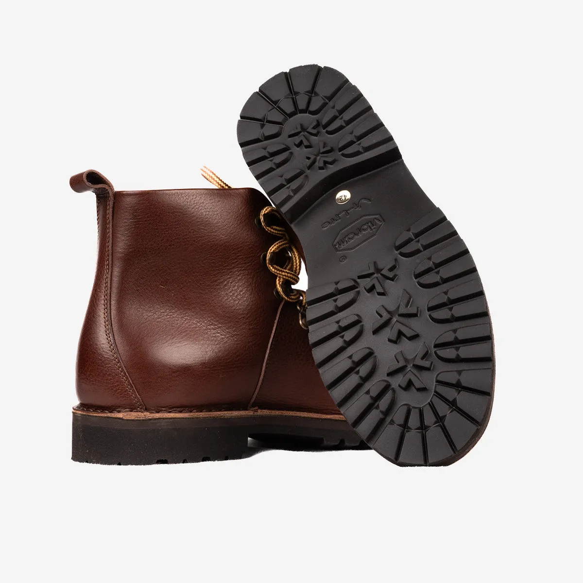 M120 Alto Magnifico Leather Boots - Bark (Corteccia)