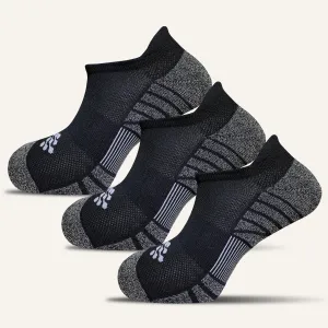 Men's Performance No Show Socks with Tab - 3 Pair