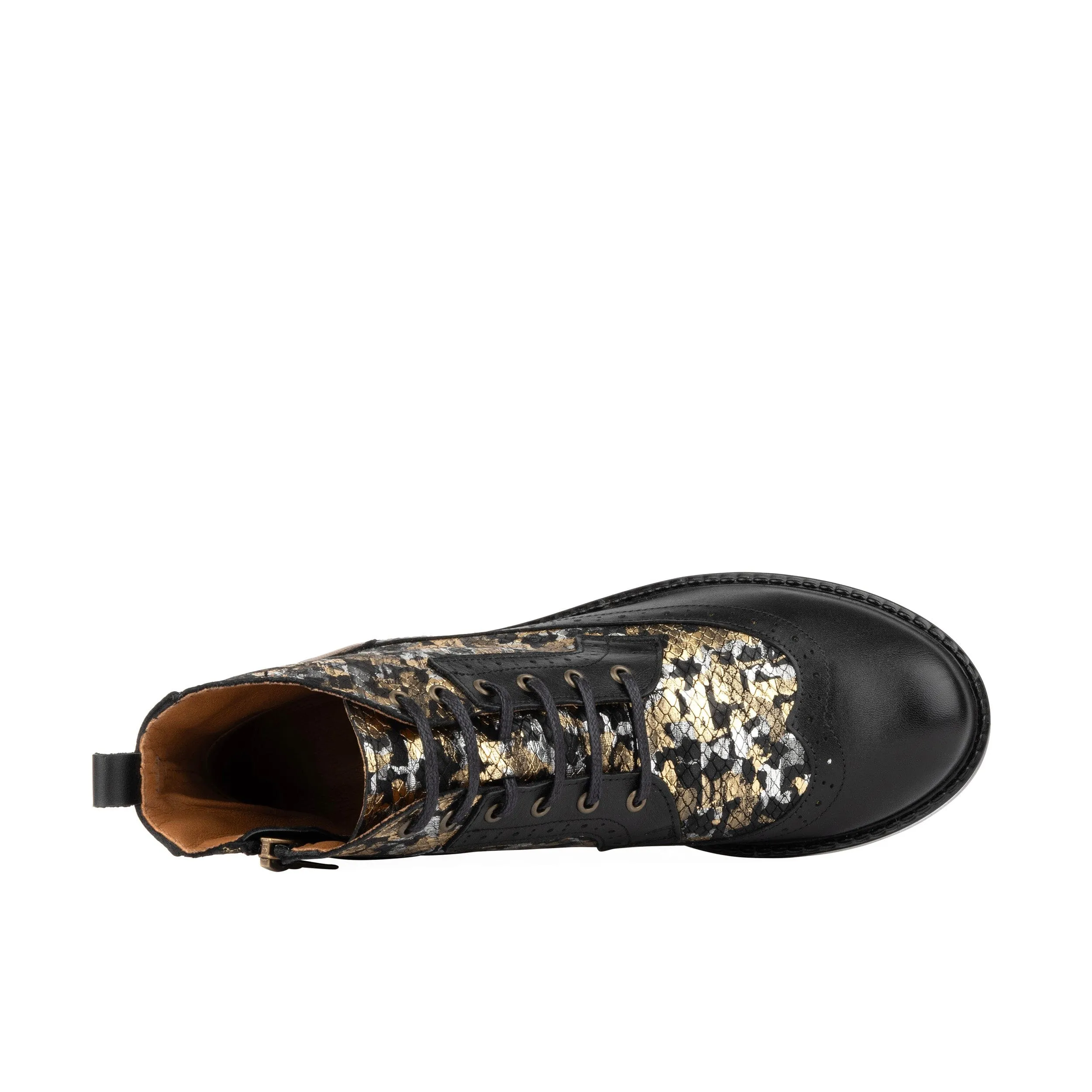 Milliner - Black & Gold Shimmer