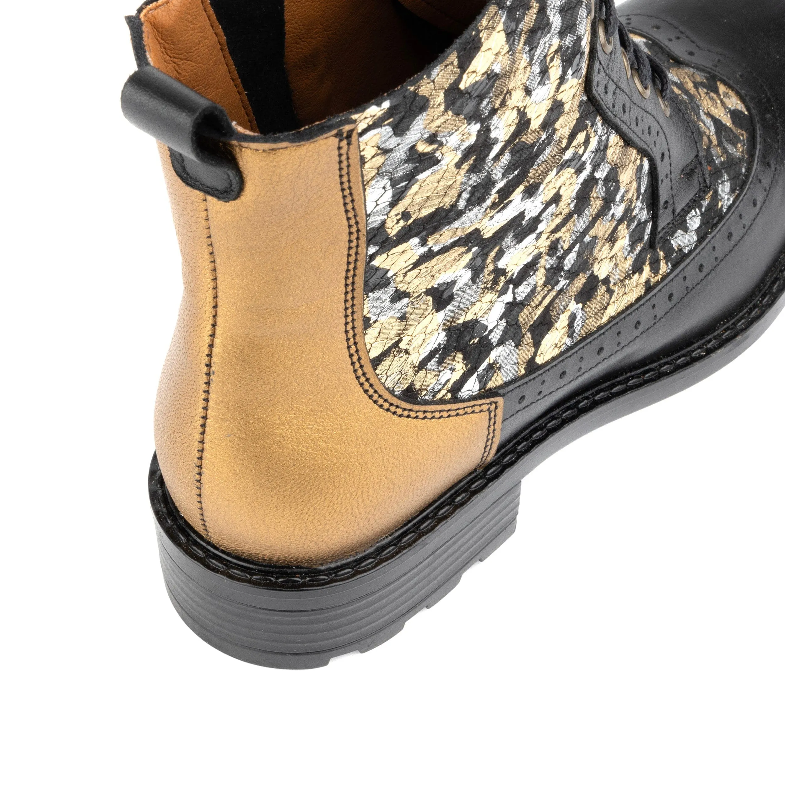 Milliner - Black & Gold Shimmer