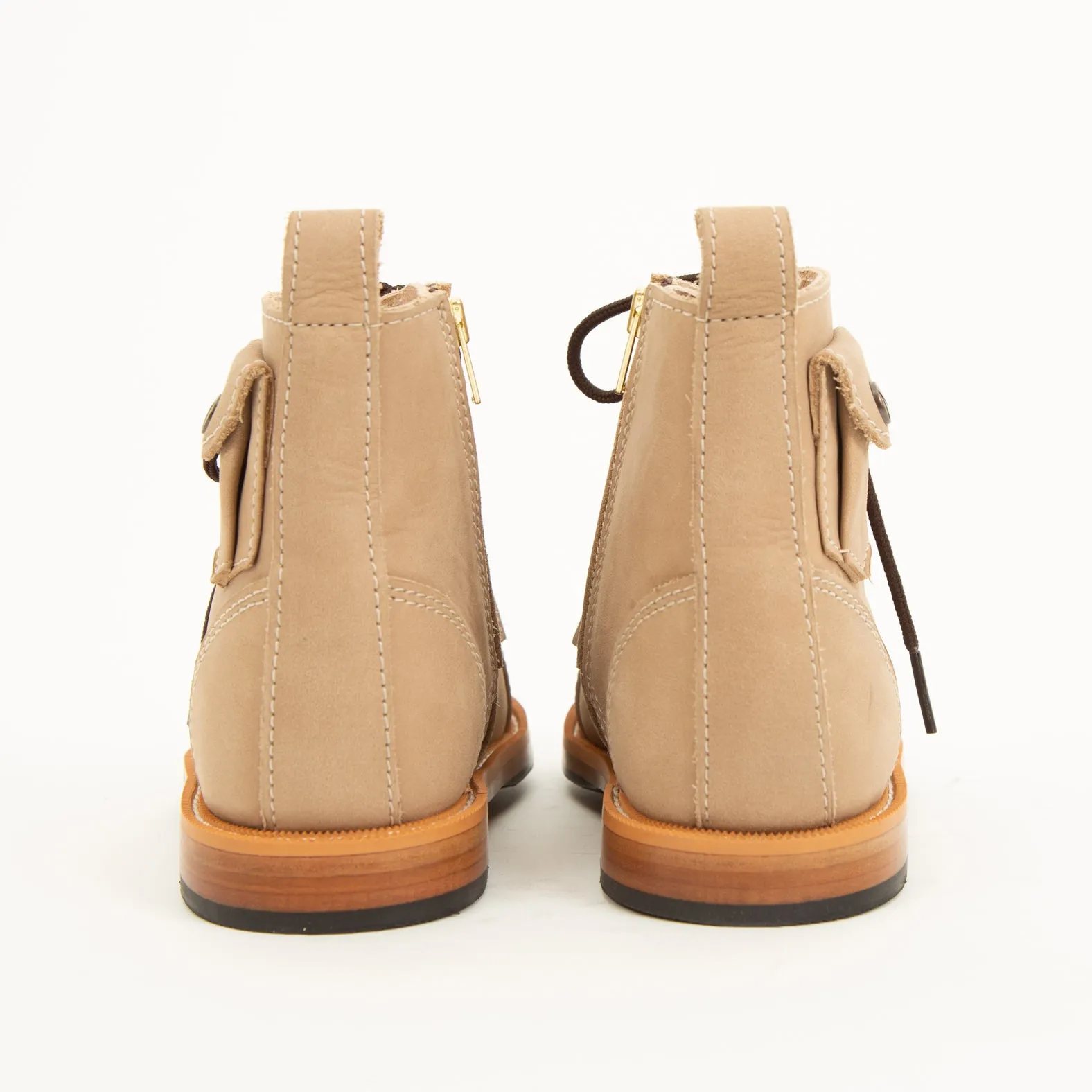 MK221316 - Heirloom Luxe Boots Sand [Children Leather Boots]