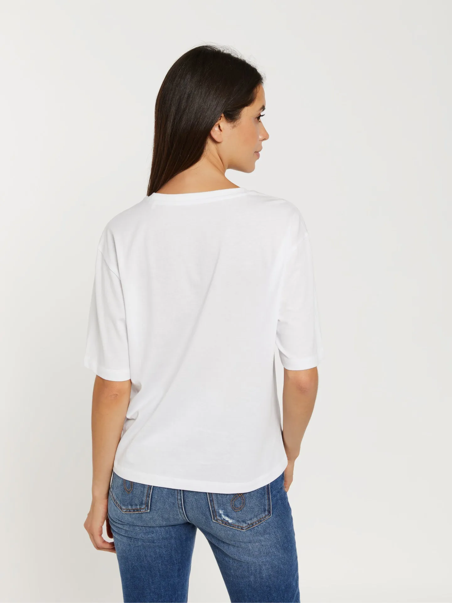 Modern art print t-shirt