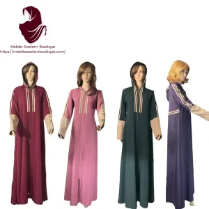 Modern sport abaya with a hooded modern sport jilbab with a hood.