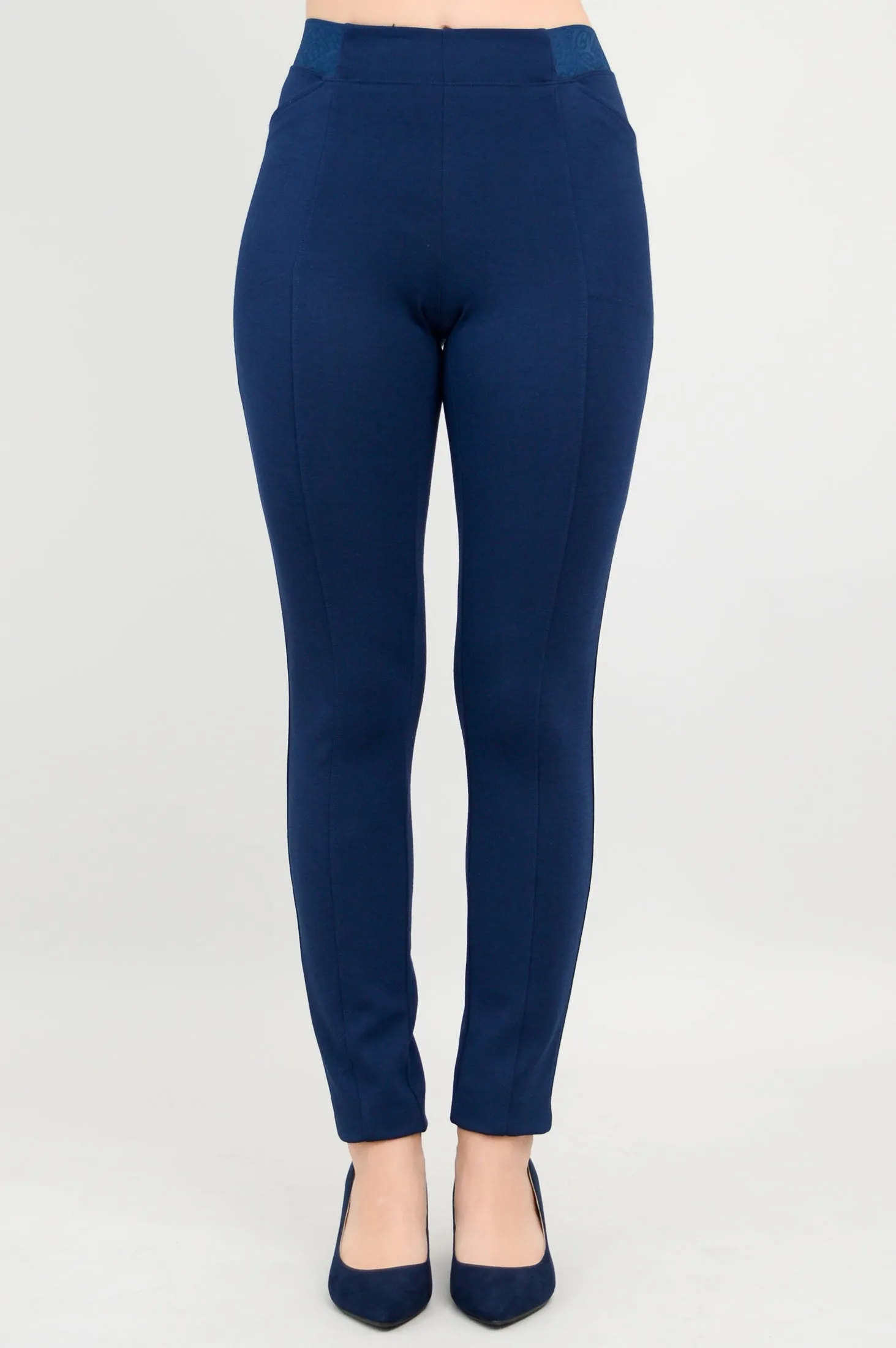 Nadia Petite Pant, Indigo, Modal
