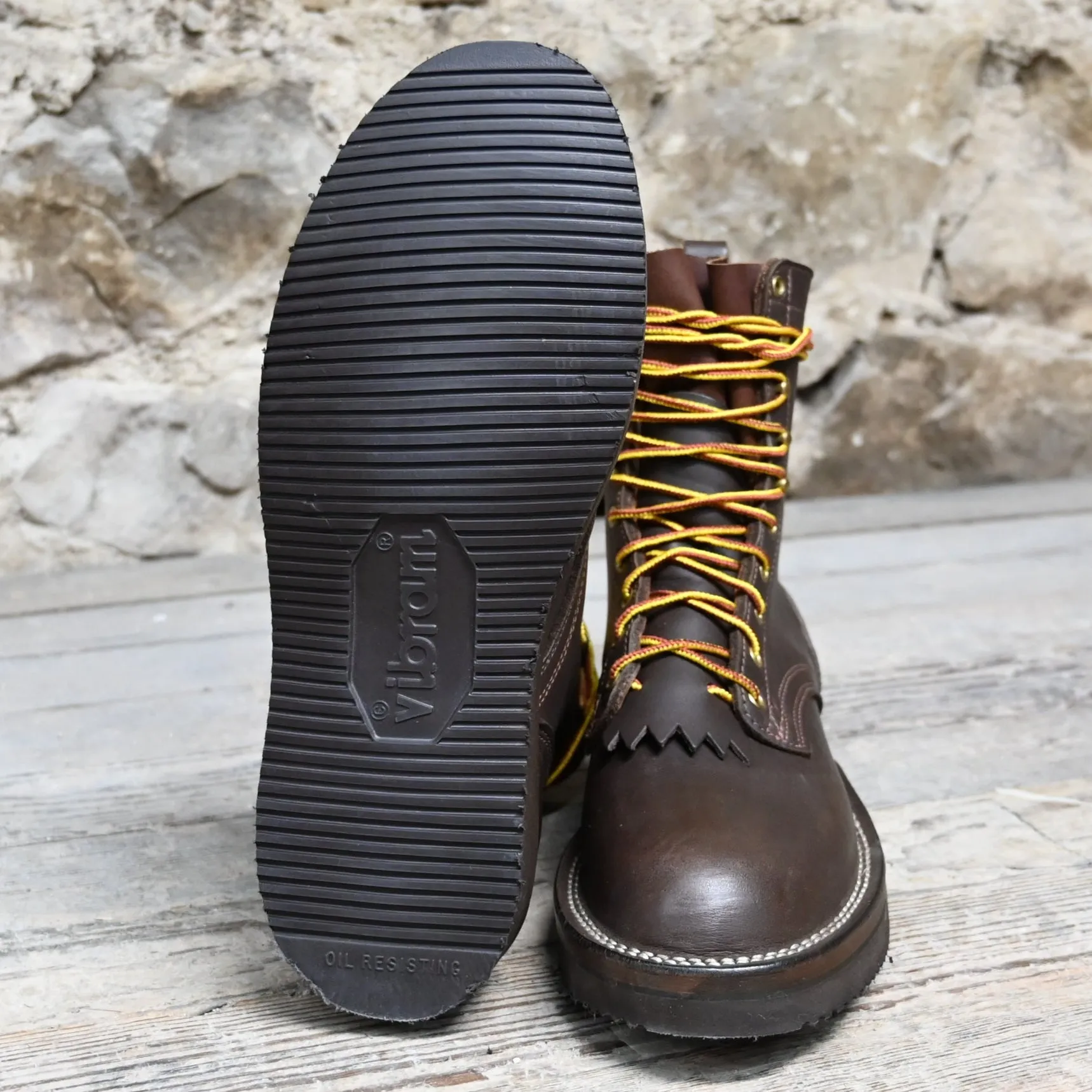 Nicks 8" Leather Lace Up Bowhunter