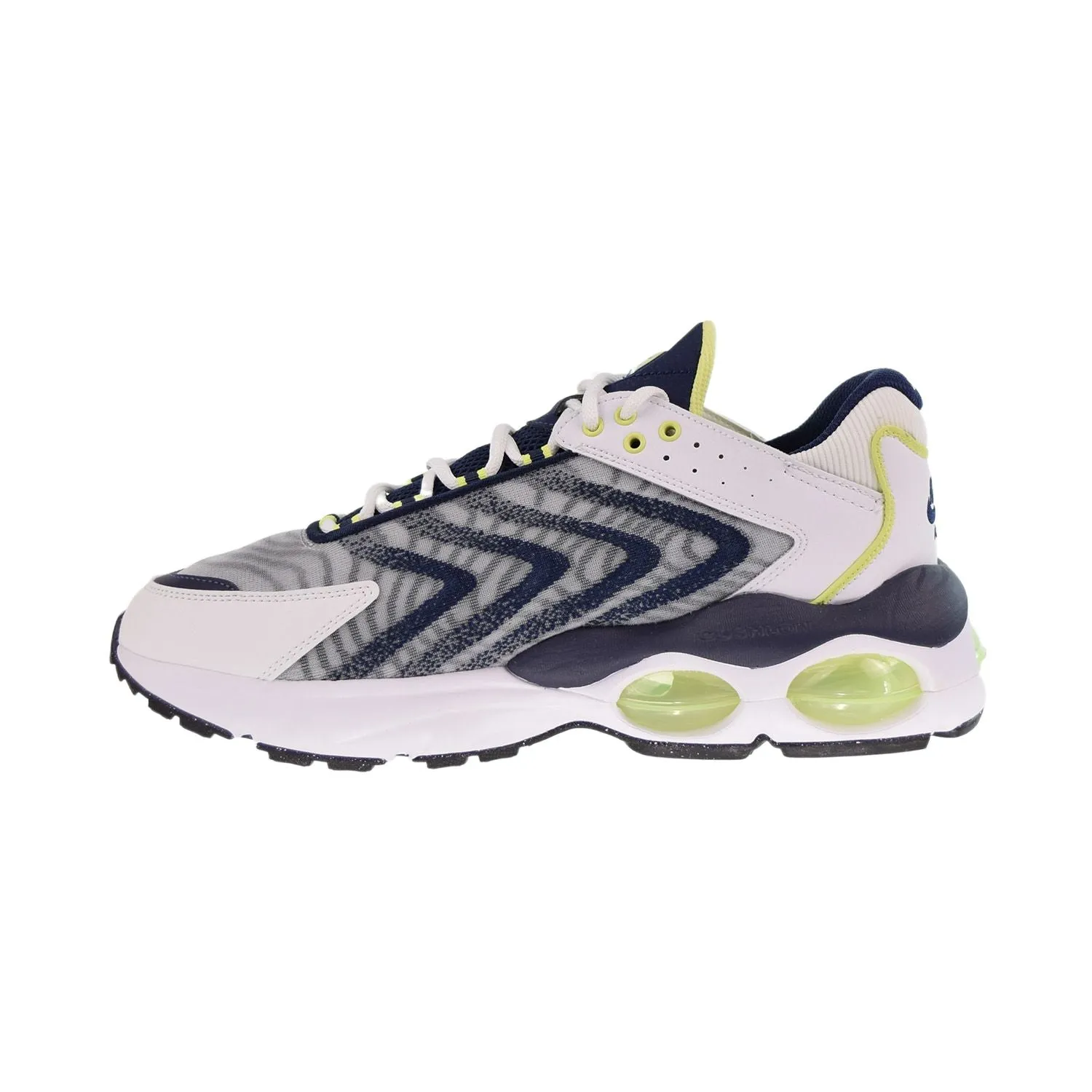 Nike Air Max TW Men's Shoes White-Midnight Navy-Light Lemon Twist