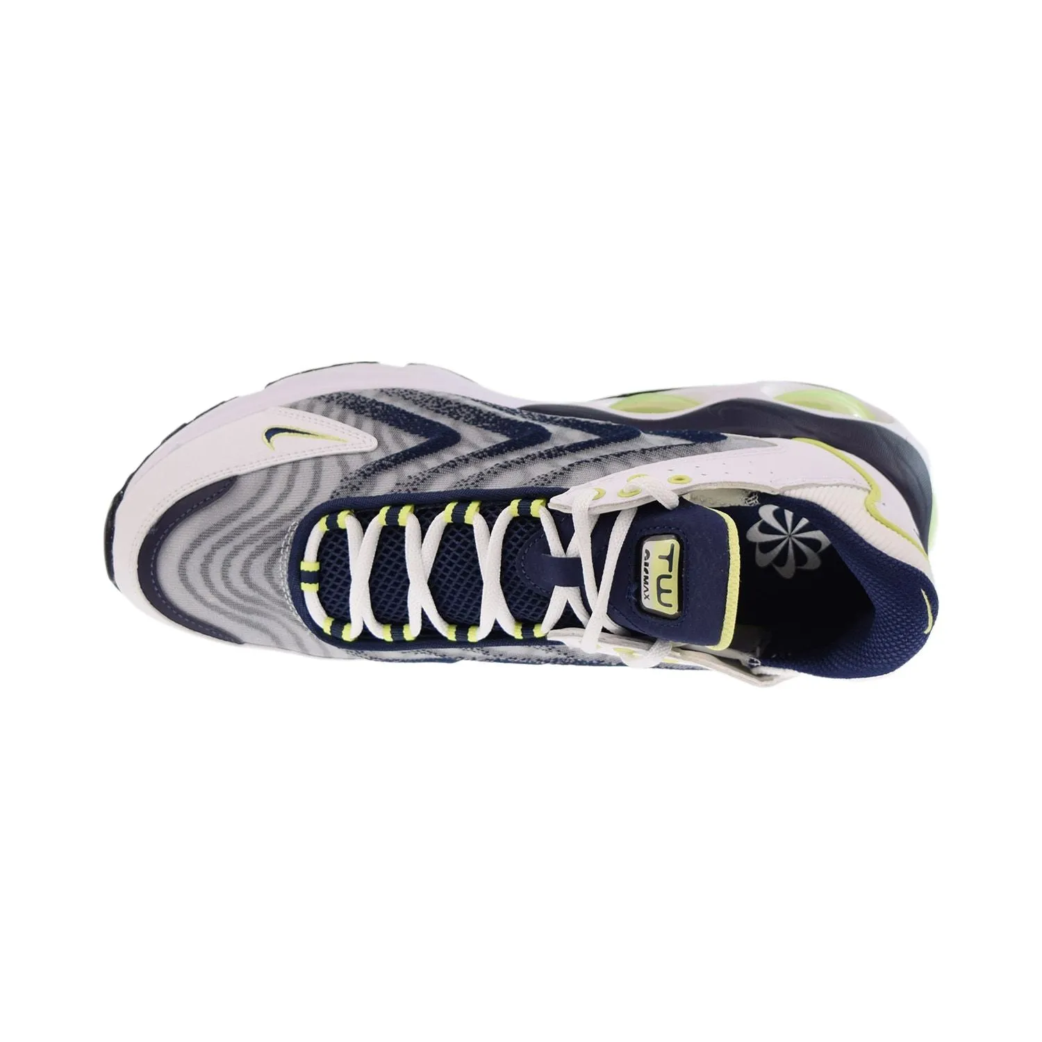 Nike Air Max TW Men's Shoes White-Midnight Navy-Light Lemon Twist