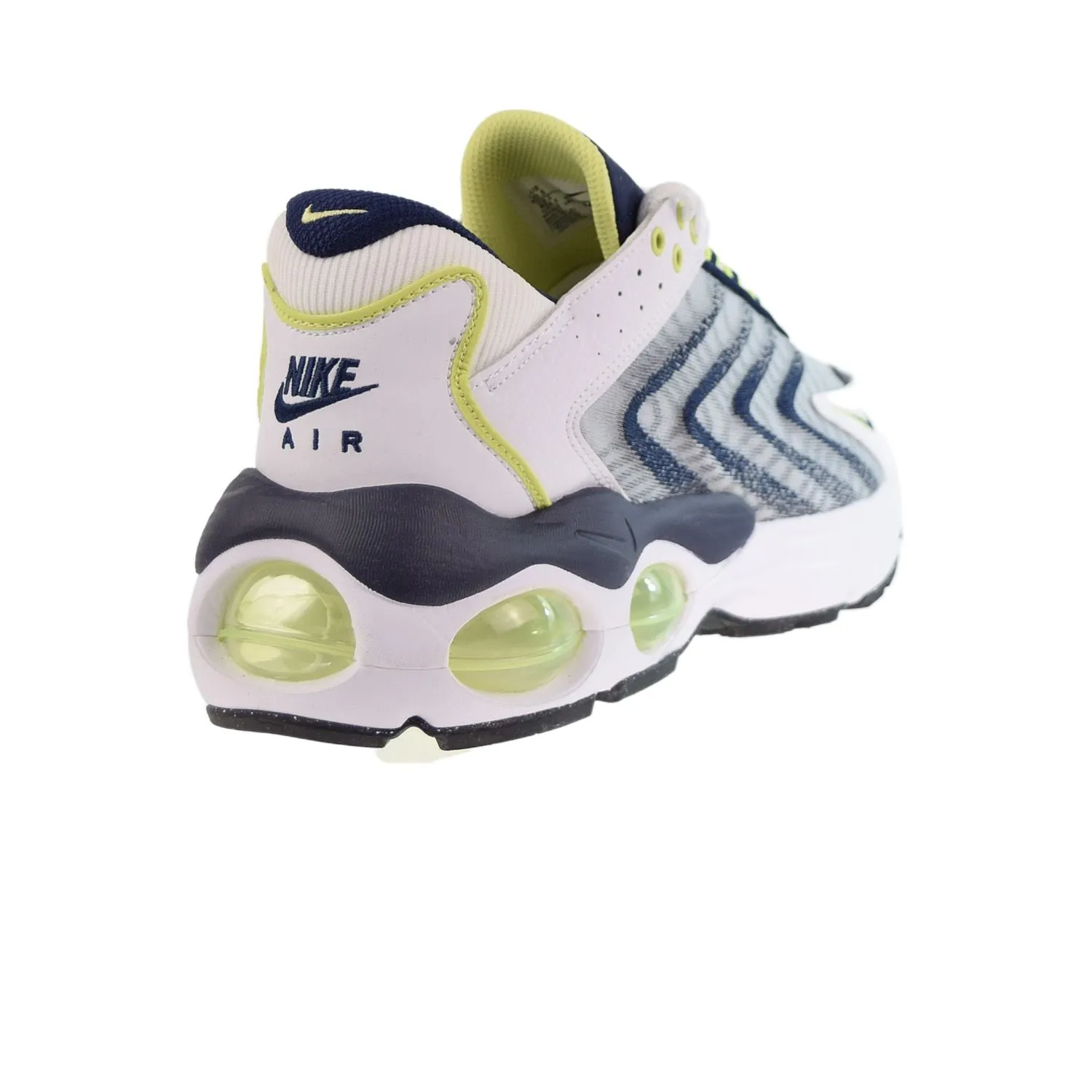 Nike Air Max TW Men's Shoes White-Midnight Navy-Light Lemon Twist
