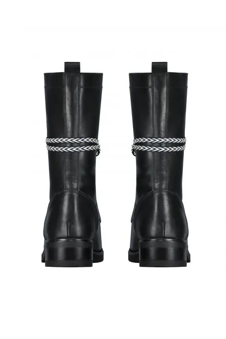 NIKKIE veterboots met aztec veters