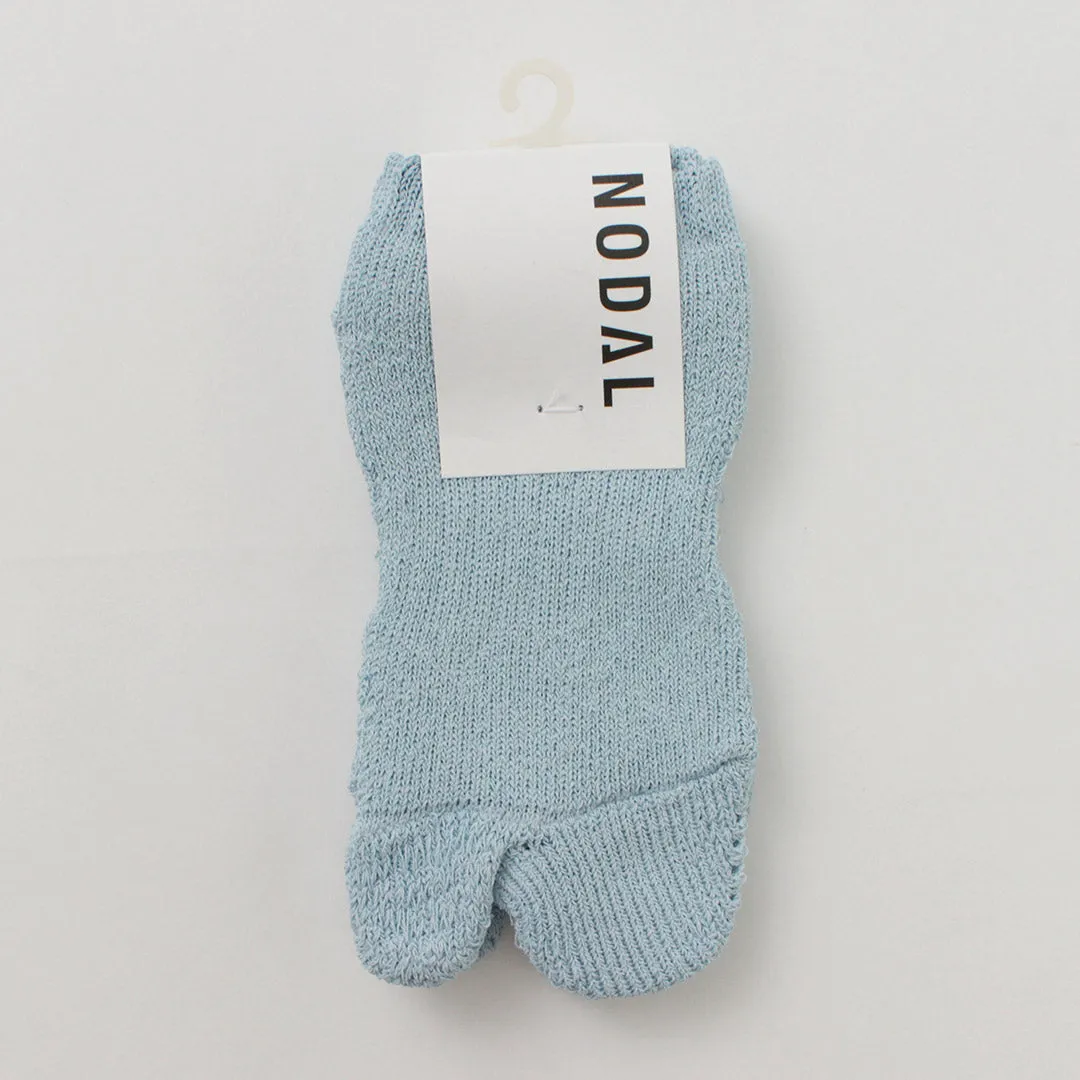 NODAL / Paper Yarn Ankle Pile Socks