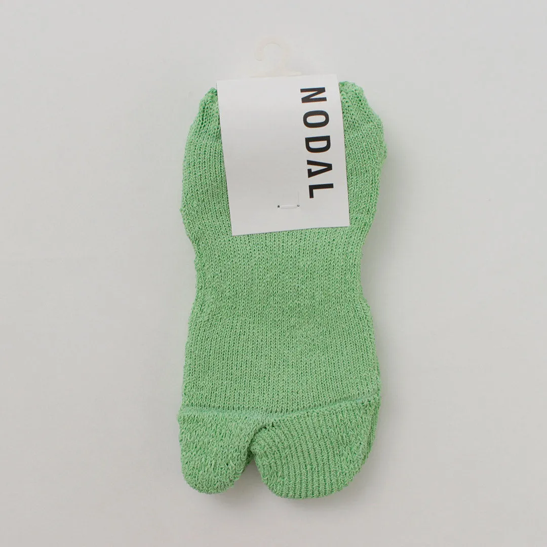 NODAL / Paper Yarn Ankle Pile Socks