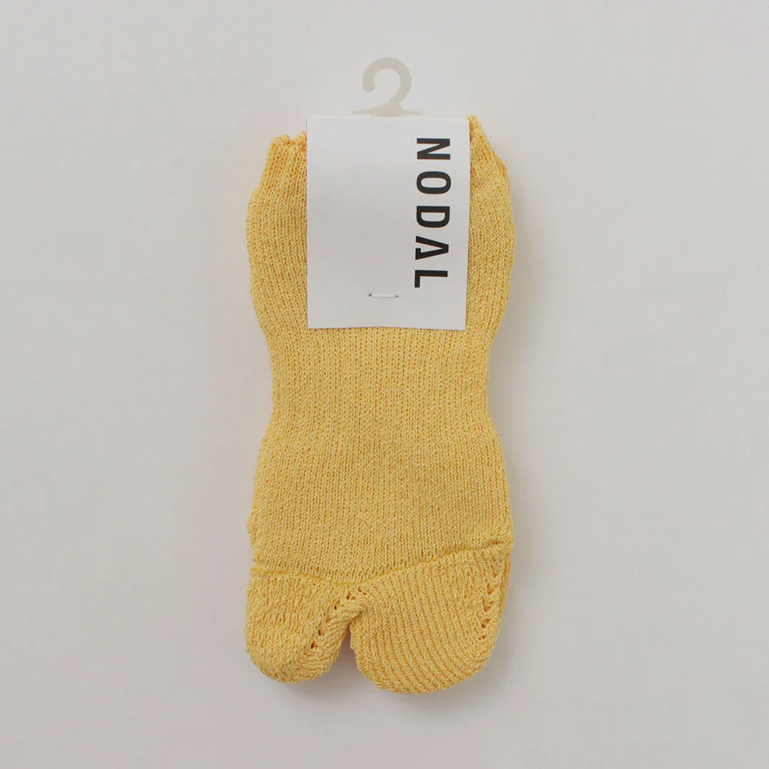 NODAL / Paper Yarn Ankle Pile Socks