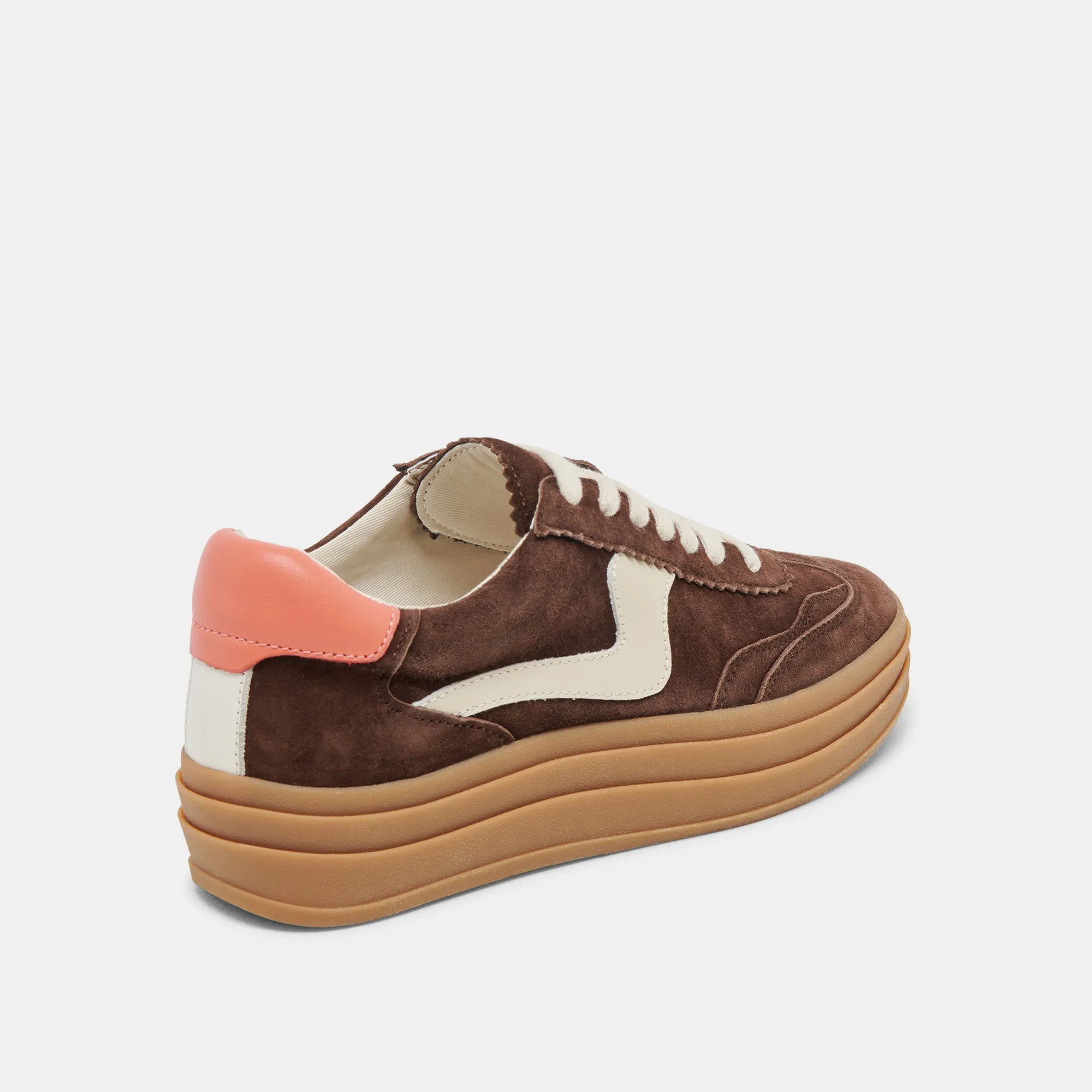 NOTICE X SNEAKERS DK BROWN SUEDE