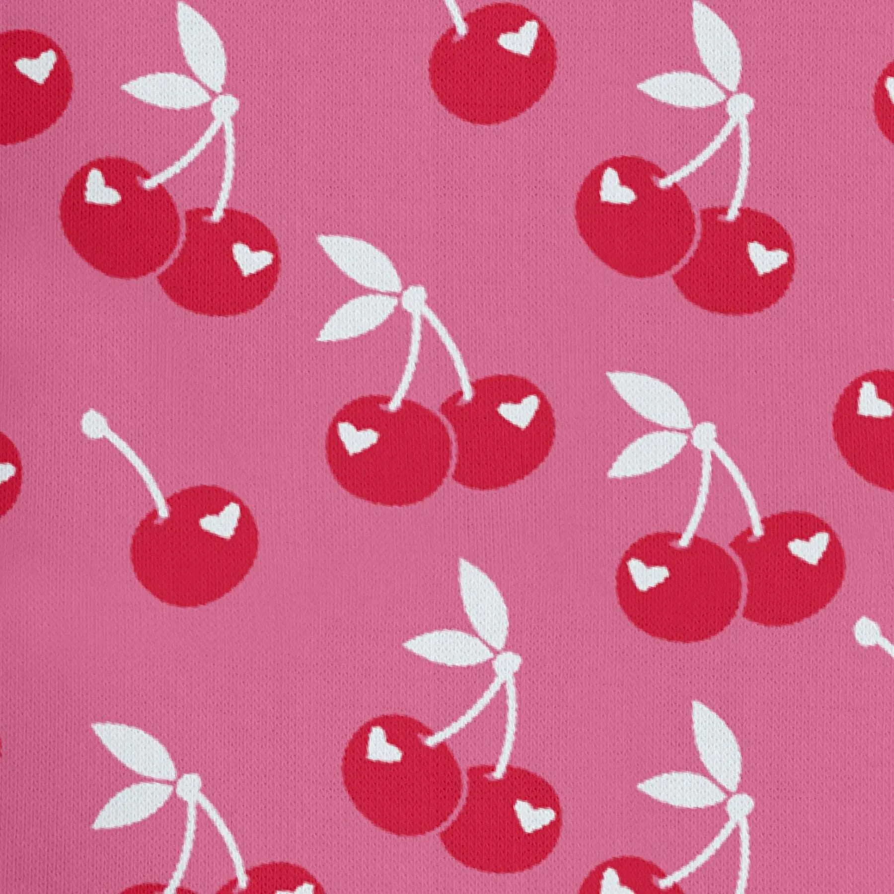 Pink Bamboo Socks with Red Cherry by Red Fraktion