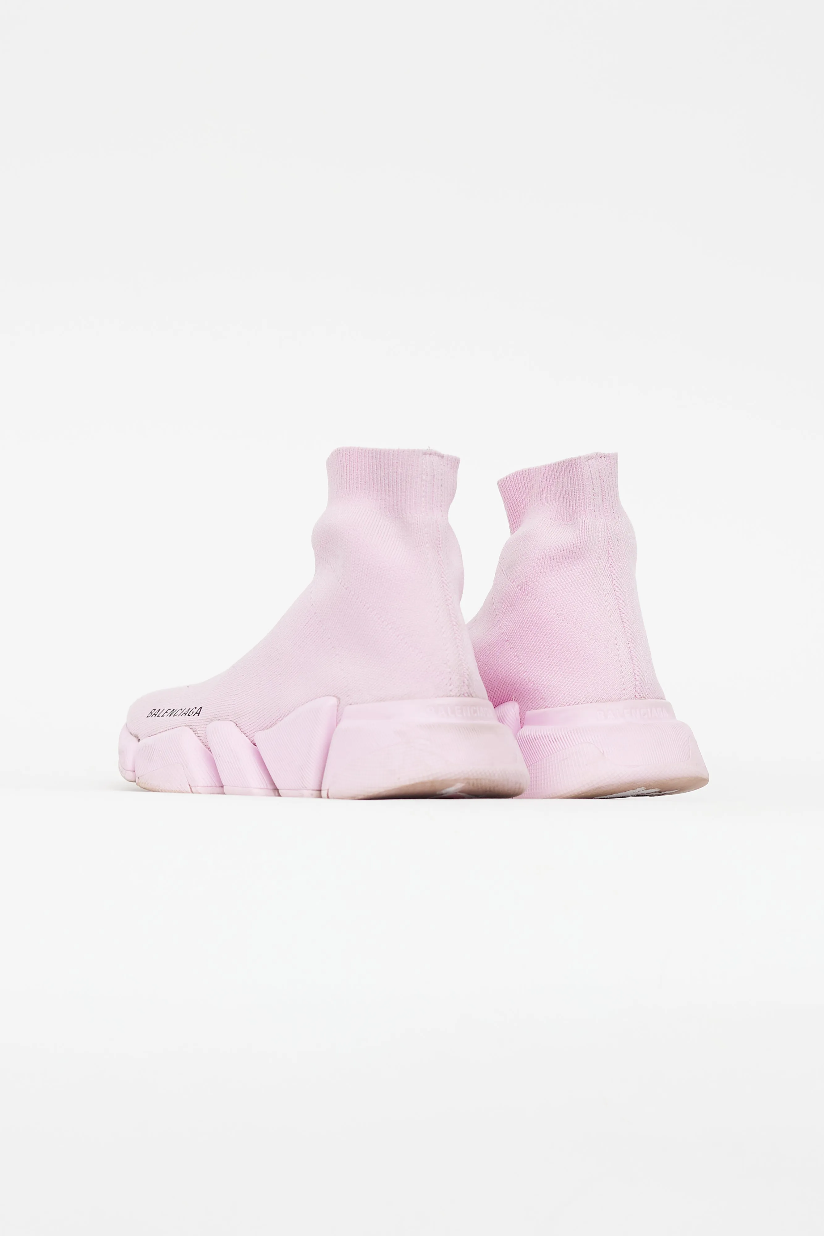 Pink Knit Speed Sneaker