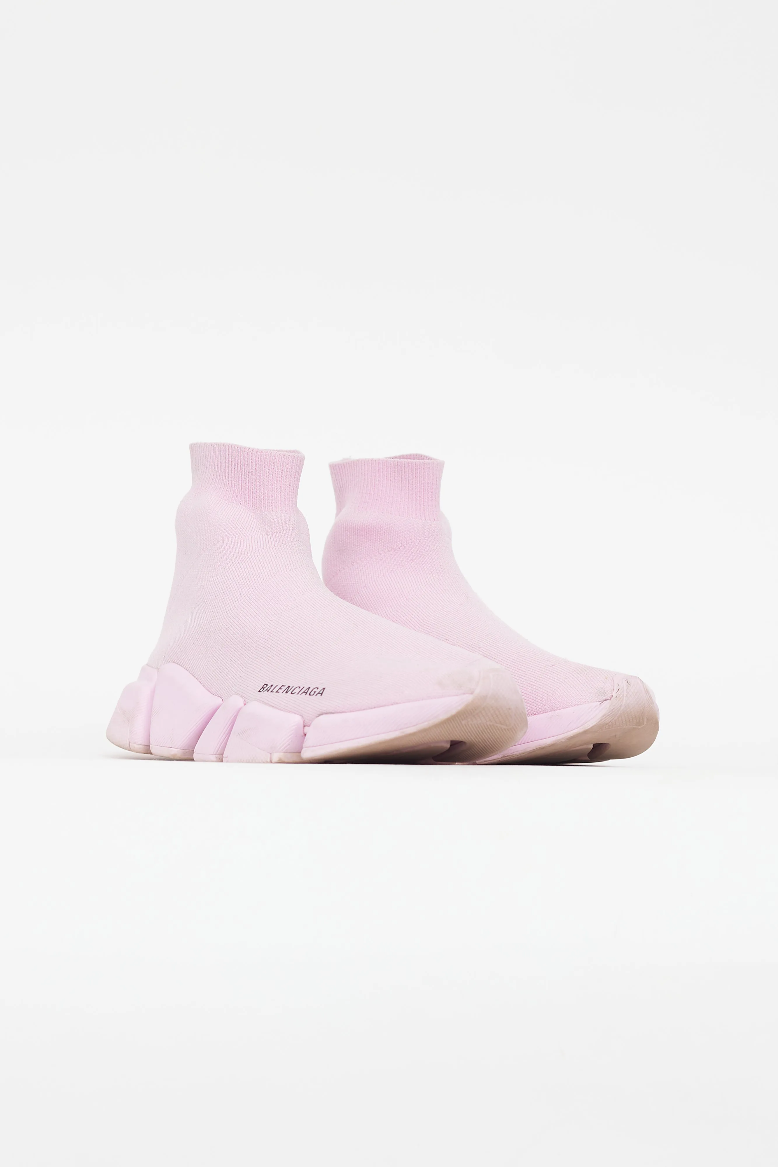 Pink Knit Speed Sneaker
